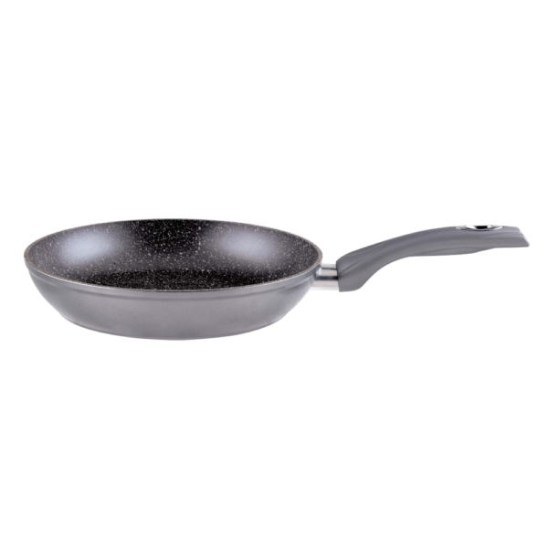 Frypan - Die Cast - Non Stick Marble Coated - 20 cm - Silver