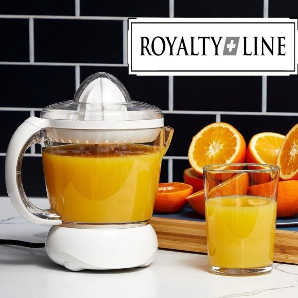 Electric Juicer - 0.7 Liter - White - Royalty Line
