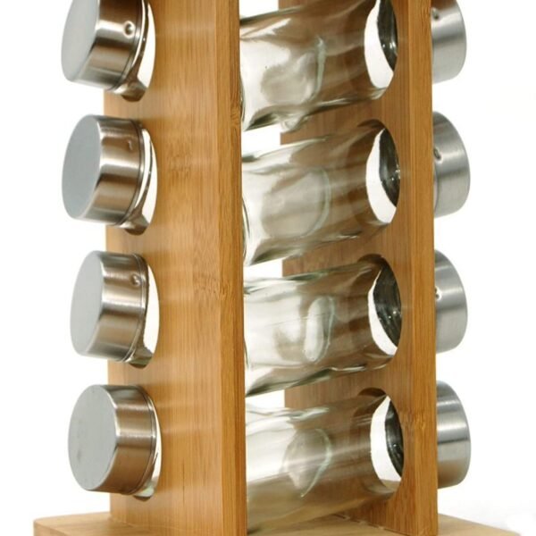 Ernesto Spices - Jars Carrousel Bamboo 9 Pieces