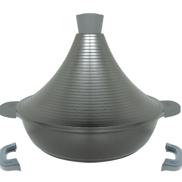 Tajine - 28cm - Die cast - Silver - Cheffinger