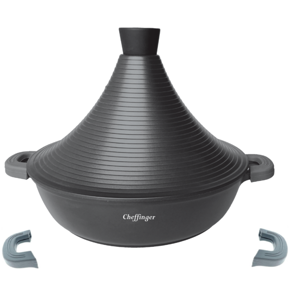 Tajine - 28cm - Die cast - Black - Cheffinger