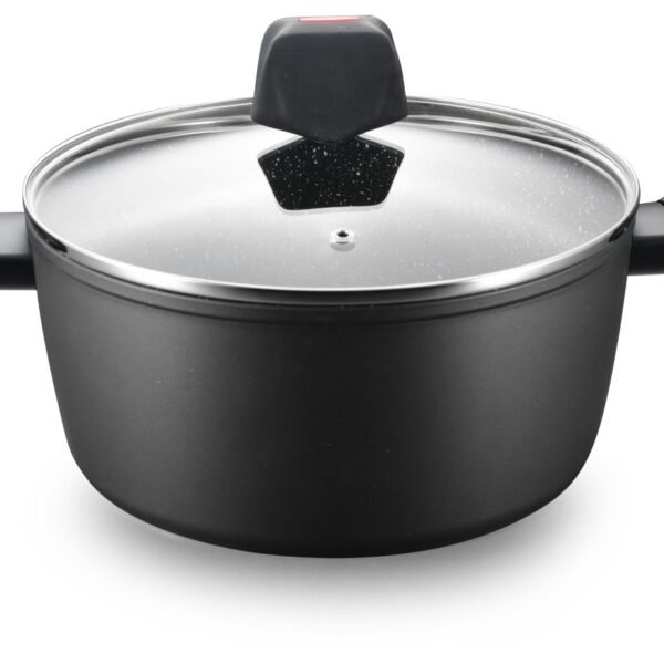 Casserole - Die Cast - Non Stick Greblon Marble Coated - 20 cm / 2 L - Royalty Line